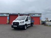 2022 Ford Transit 2.0 350 EcoBlue Leader Tipper Double Cab 4dr Diesel Manual RWD