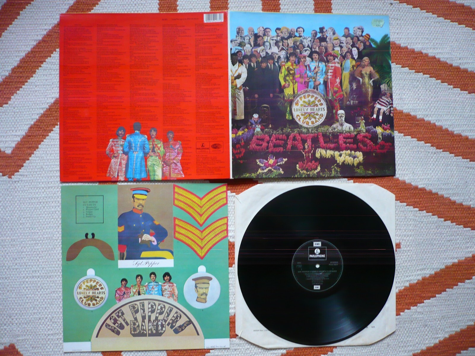 ドイツ1st Stereo【Sgt. pepper’s 】 BEATLES Sgt. Pepper's Lonely Hearts Club Band / The Beatles【ドイツ