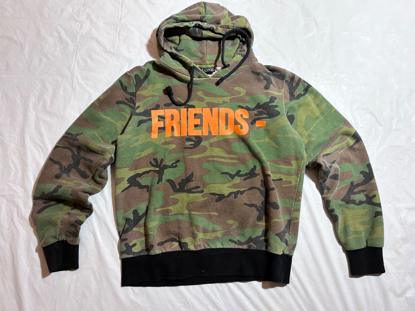 VLONE Friends Camo Hoodie Pullover Streetwear | eBay