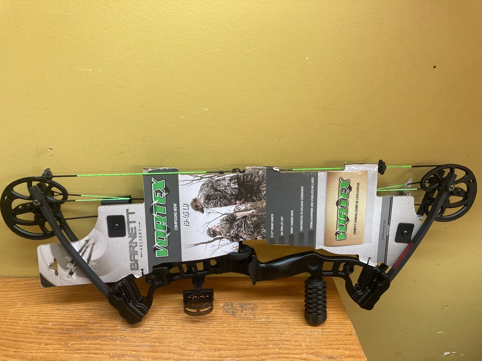 Barnett Youth Vortex Compound Bow Right Handed, 19-45lb Draw