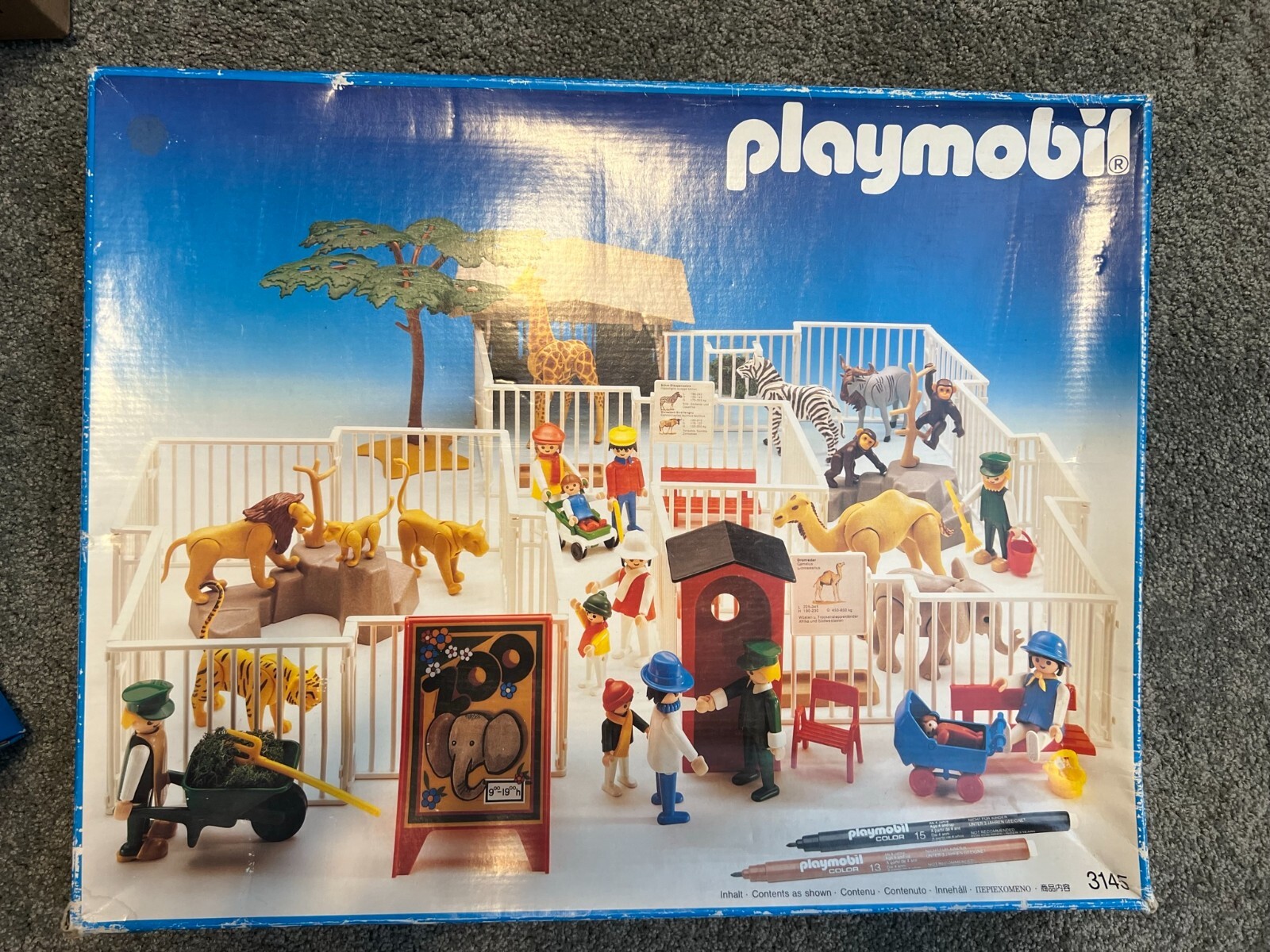 素晴らしい外見 プレイモービル playmobil 3132 動物園 その他