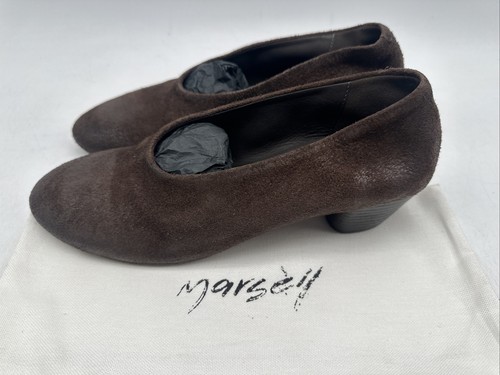 新品　Marsèll　block heel pumps　38 Women's Stacy Mule Heels - A New Day™ Black 7W: Slip-On