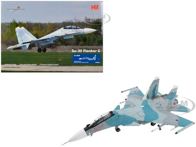 SUKHOI SU-30SM FLANKER-C AIRCRAFT RUSSIAN AIR FORCE 1/72 BY HOBBY MASTER HA9506