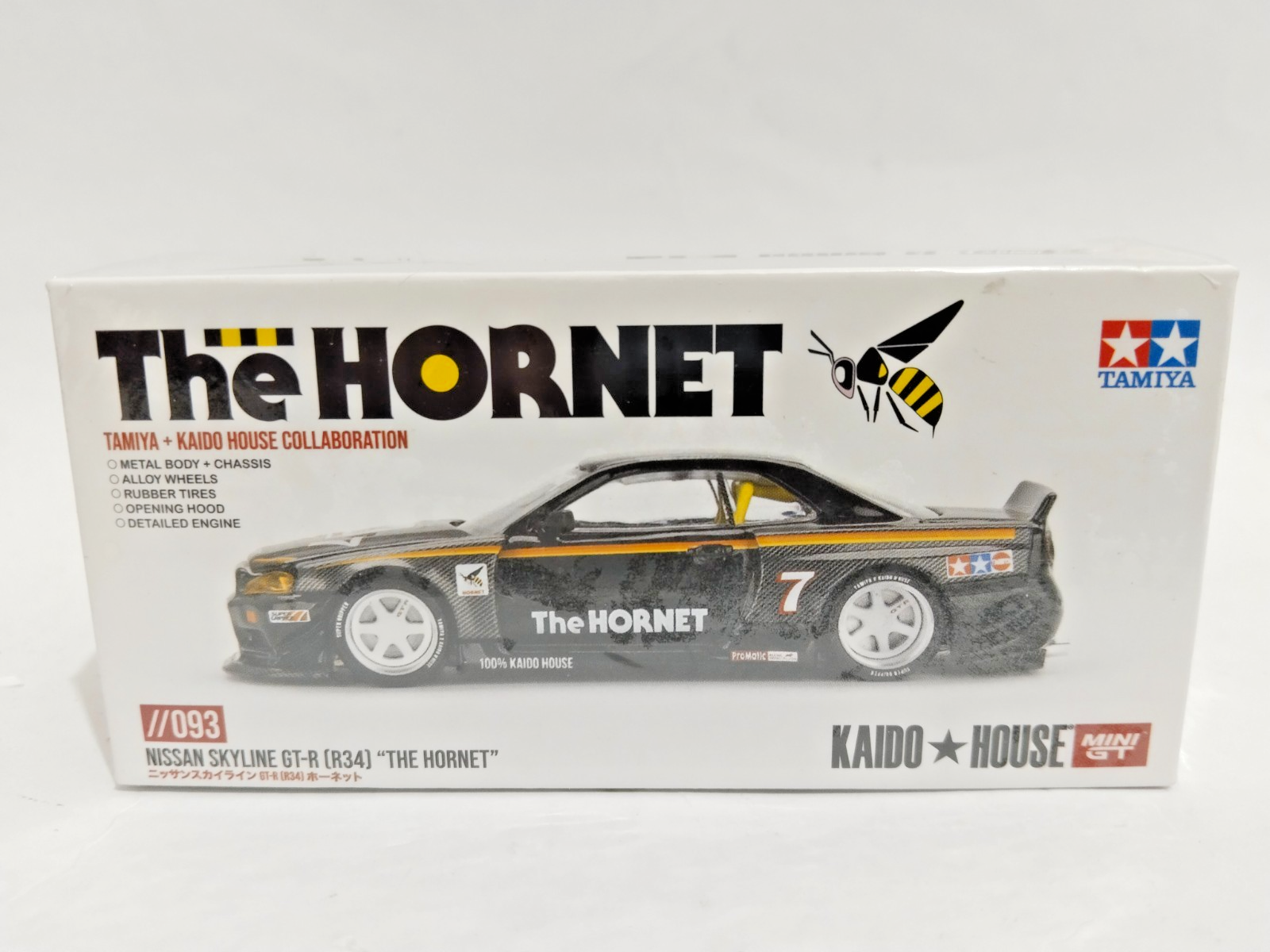 Mini GT Kaido House Tamiya Nissan Skyline GT-R R34 The