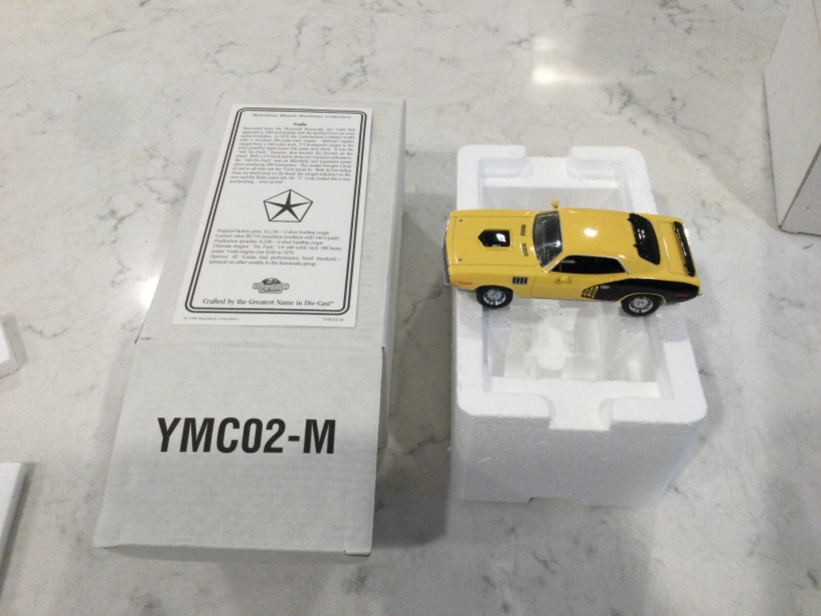 Matchbox Models of Yesteryear 1:43 1971 Plymouth Barracuda