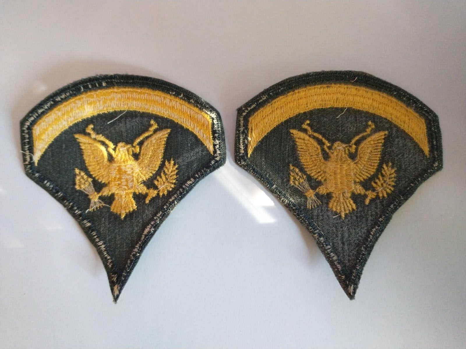 Specialist E5 US Army Rank Insignia Patch - Vintage