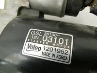 Hyundai I10 II BA 13-19 1,2 64KW Anlasser Starter Hyundai I10 II BA 13-19 08.12.2014 36100-03101 gebraucht Vorschau 6