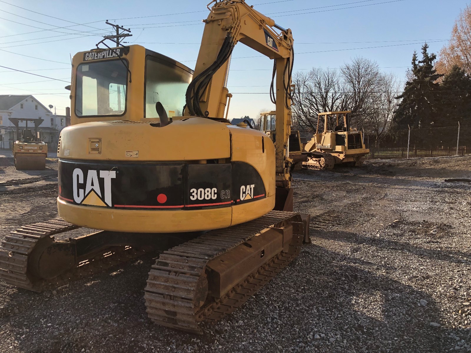 CAT 308C CR 4661 HRS CAB A/C HEAT