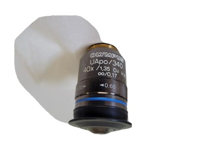 Olympus Microscope Objective UApo/340 40x/1.35 Oil Iris