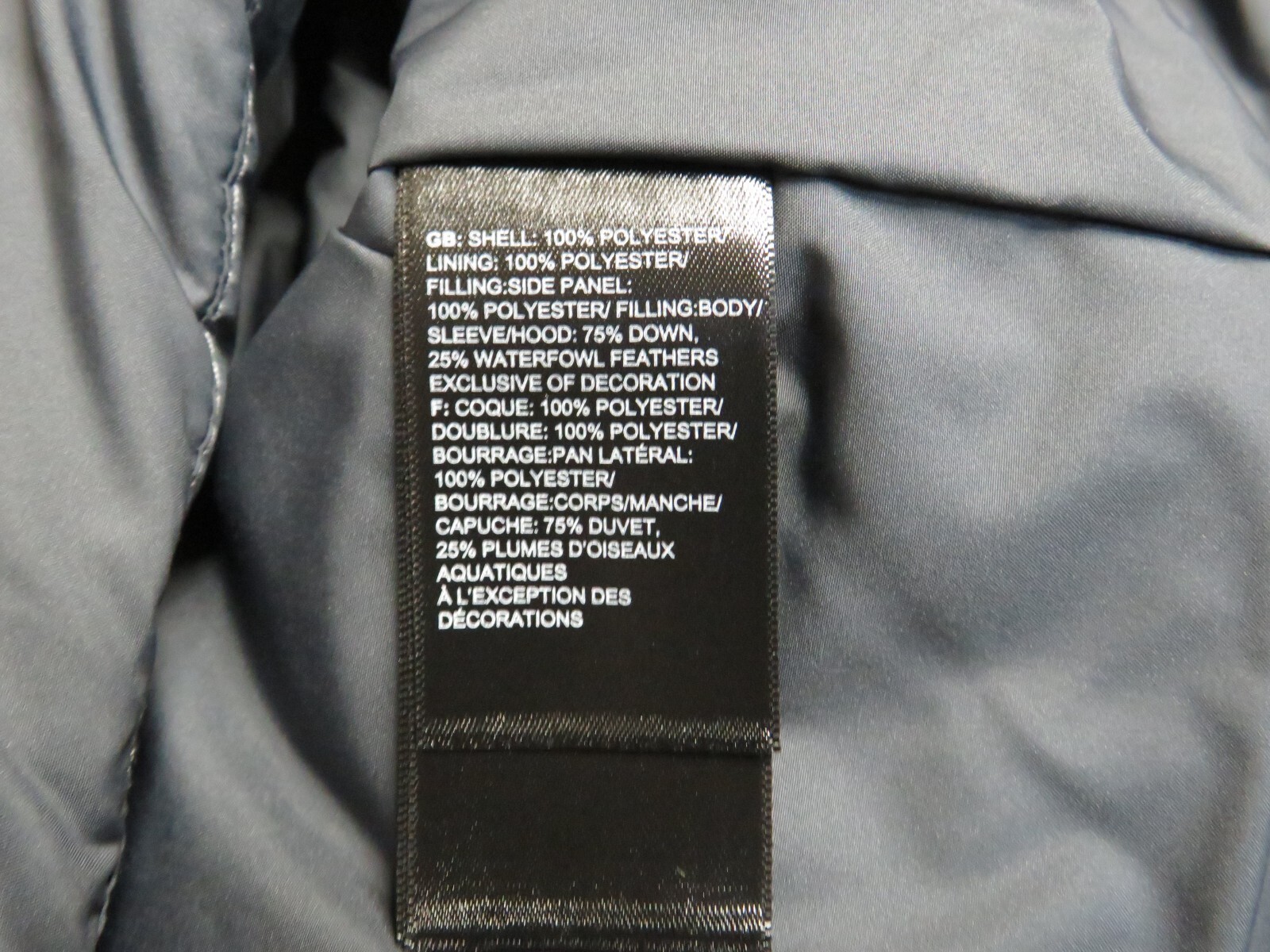 Pre-owned The North Face Womens  Gotham Mid Parka 550-down Winter Jacket Hooded - Grey In Vanadis Grey