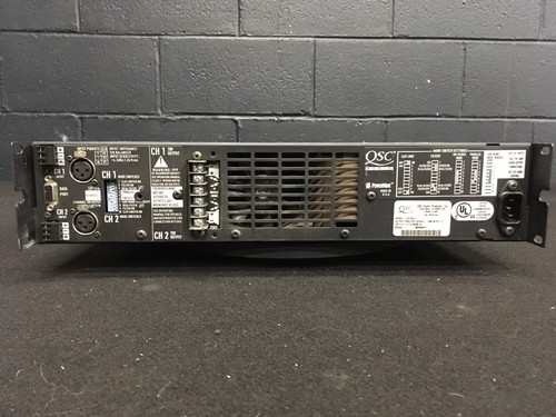 QSC CX1202V Commercial Audio 70 V Power amplifier 1200 W per CH. Sl