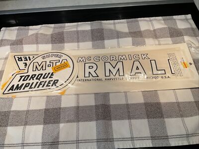 Complete Decal Set Fits FARMALL Tractors MTA Super MTA