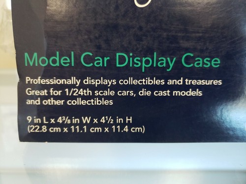 2 RE 1/24 Scale Diecast Car Acrylic Display Case Model Cars NEW FREE SHIPPING