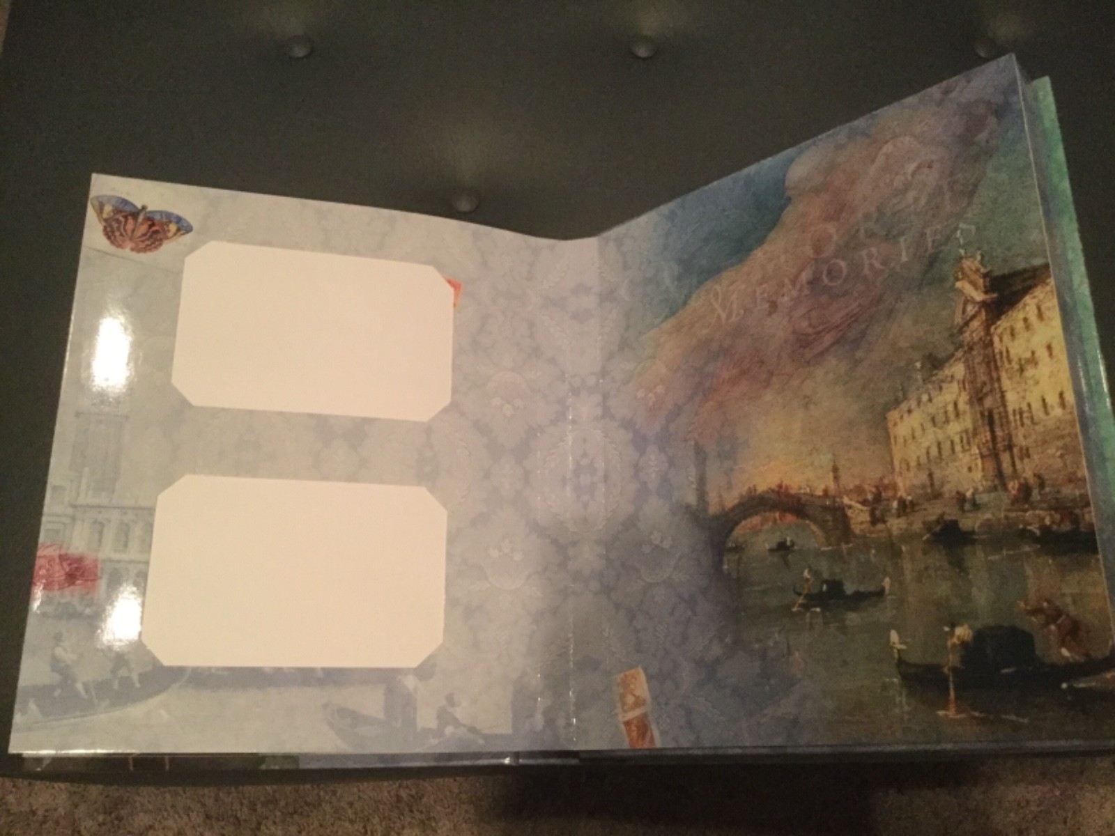 Flavia Life’s Memories Photo Book & Collectible Keepsake Box New Holds 55 Photos