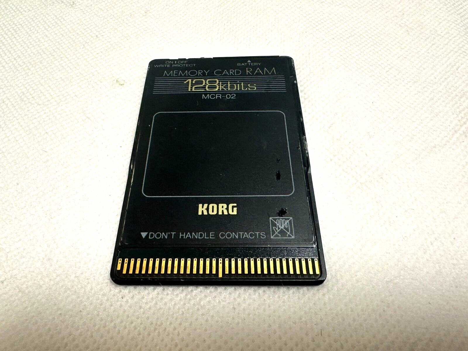 その他 KORG MCR-03 Korg Mcr-03 Memory Card 256kbits 256 Kbits RAM for sale