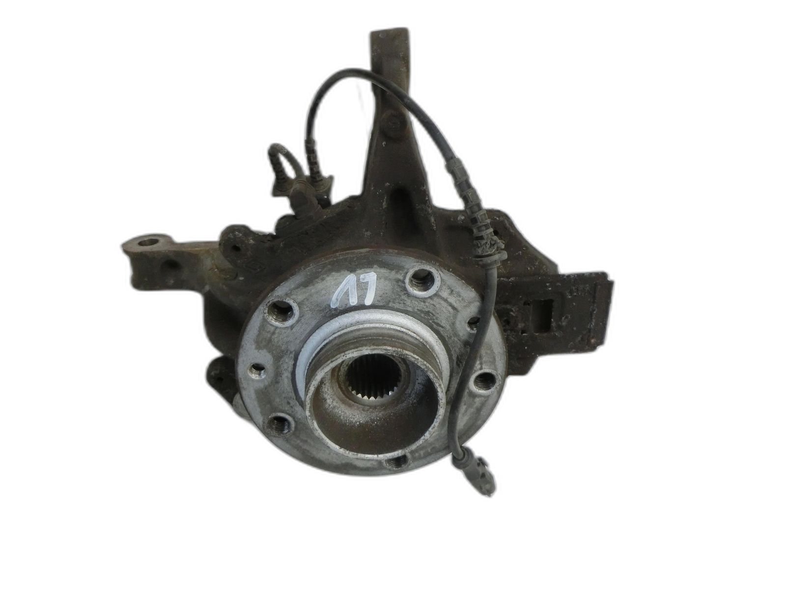 Stub Axle Wheel Hub with ABS Left Front for Renault Megane III BZ0 10-12 - Bild 1