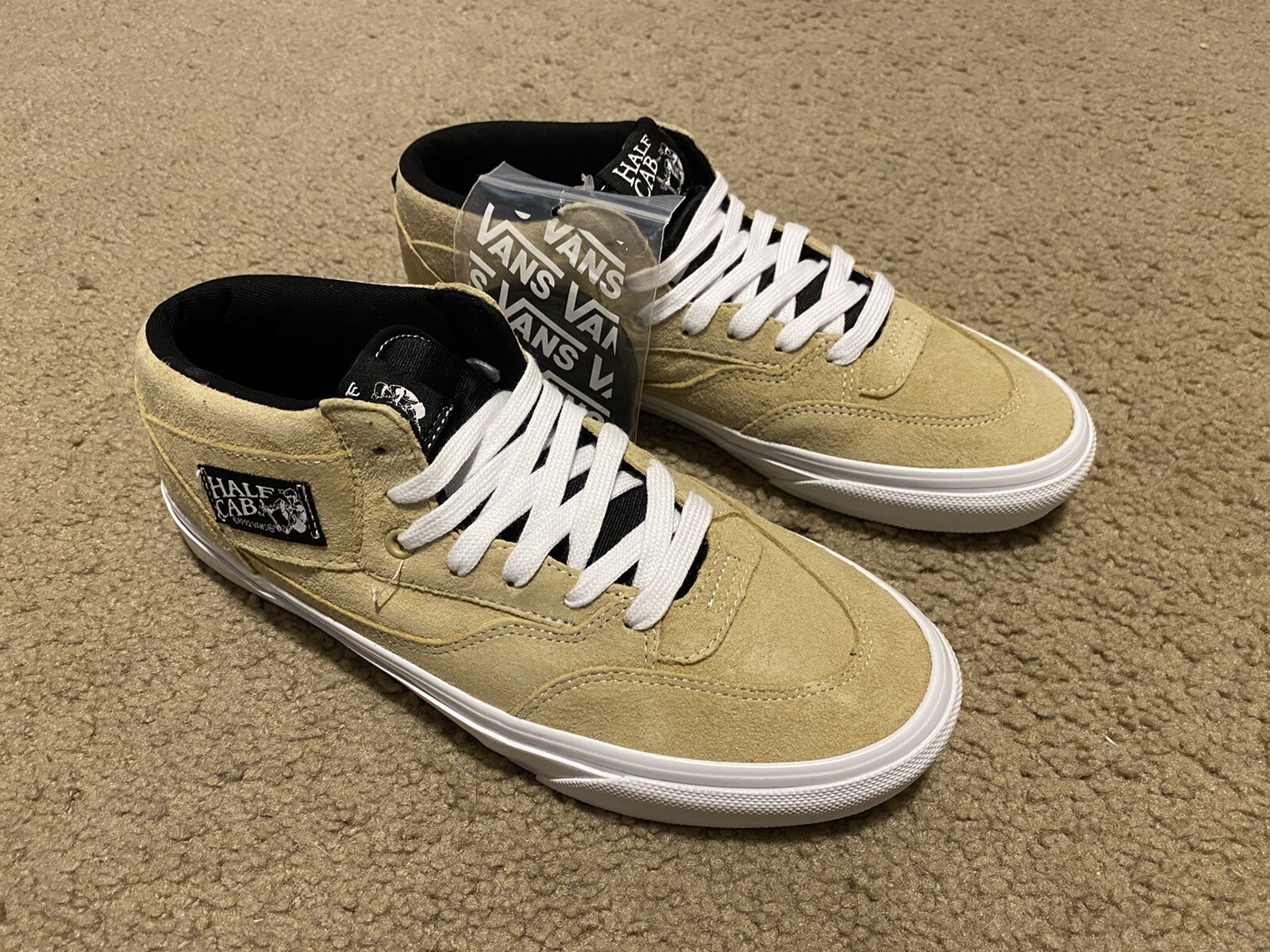 Vans Skate Half Cab 92 Taupe Size 9.5 