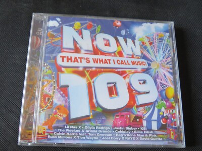 Various - Now That's What I Call Music 109 (NEW 2 x CD 2021) JUSTIN BIEBER KSI