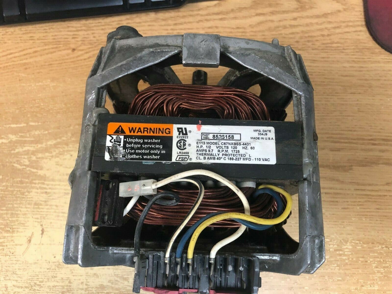 Whirlpool Kenmore Washer Drive Motor 8528158 661600 Whirlpool Kenmore Washer Drive Motor 8528158 661600