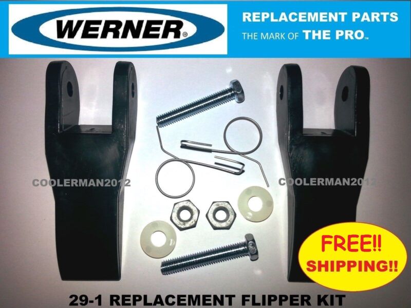 Werner Replacement Flipper Parts Kit 29-1 Fiberglass & Aluminum Extension Ladder