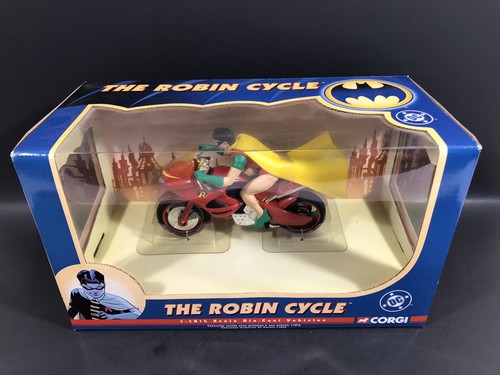 2005 CORGI BATMAN CLASSICS DC THE ROBIN CYCLE 1:16 SCALE