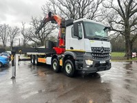 MERCEDES AROCS 3240, PK50002, PIPED CRANE