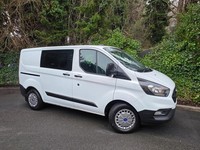 2019 69 FORD TRANSIT CUSTOM 2.0 TDCI ECOBLUE DCIV L1 H1 CREW VAN EURO6 EX POLICE
