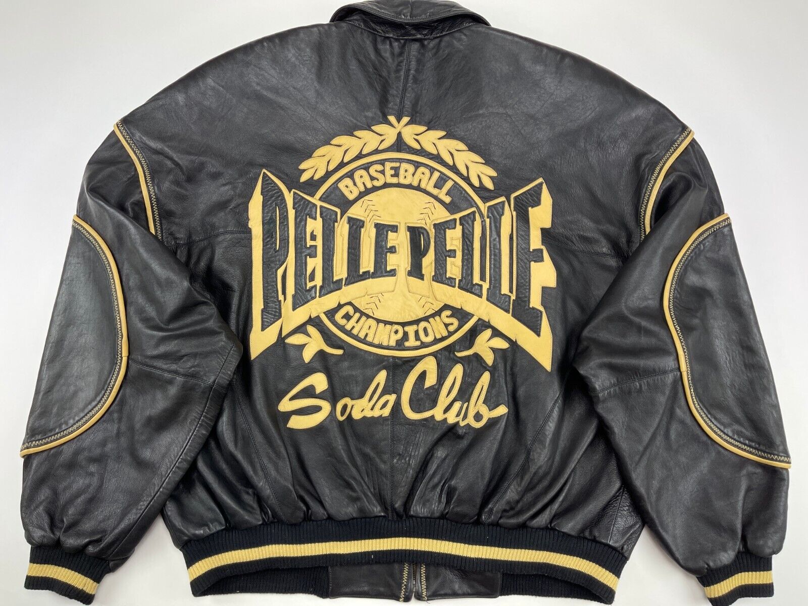 Pelle Pelle leather jacket, Soda Club, vintage Marc Buchanan Pelle Pelle leather jacket, Soda Club, vintage Marc Buchanan
