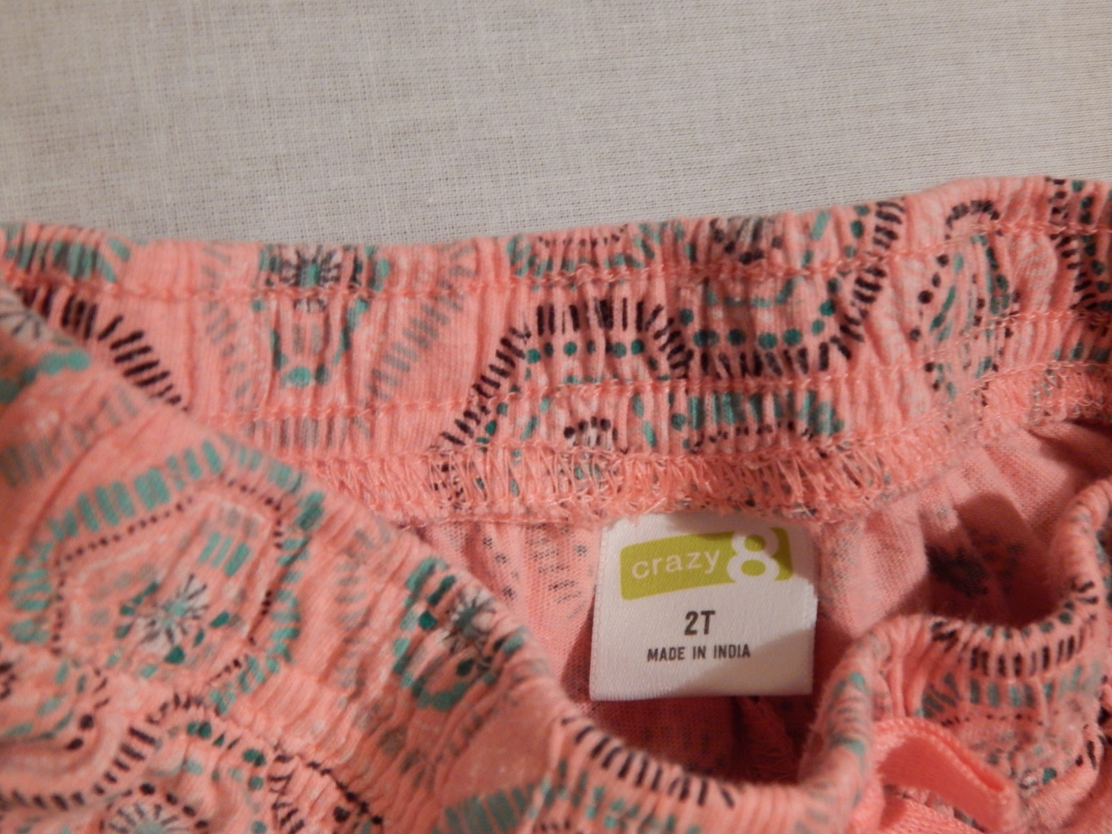 Girl's 2T And 3T Lot Of 3 Shorts The Children's Place Crazy 8