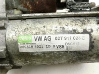 VW Polo 6R 09-14 TSI 1,2 77KW Anlasser Starter VW Polo 6R 09-14 09.06.2010 02T911023S gebraucht Vorschau 4