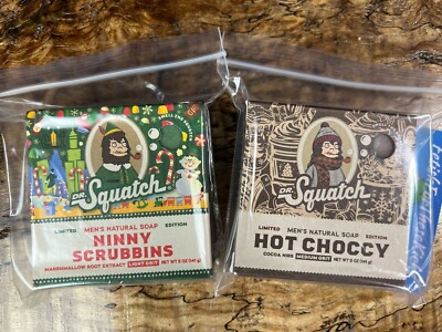 Dr Squatch x Christmas Bundle Hot Choccy & Ninny Scrubbins Bundle