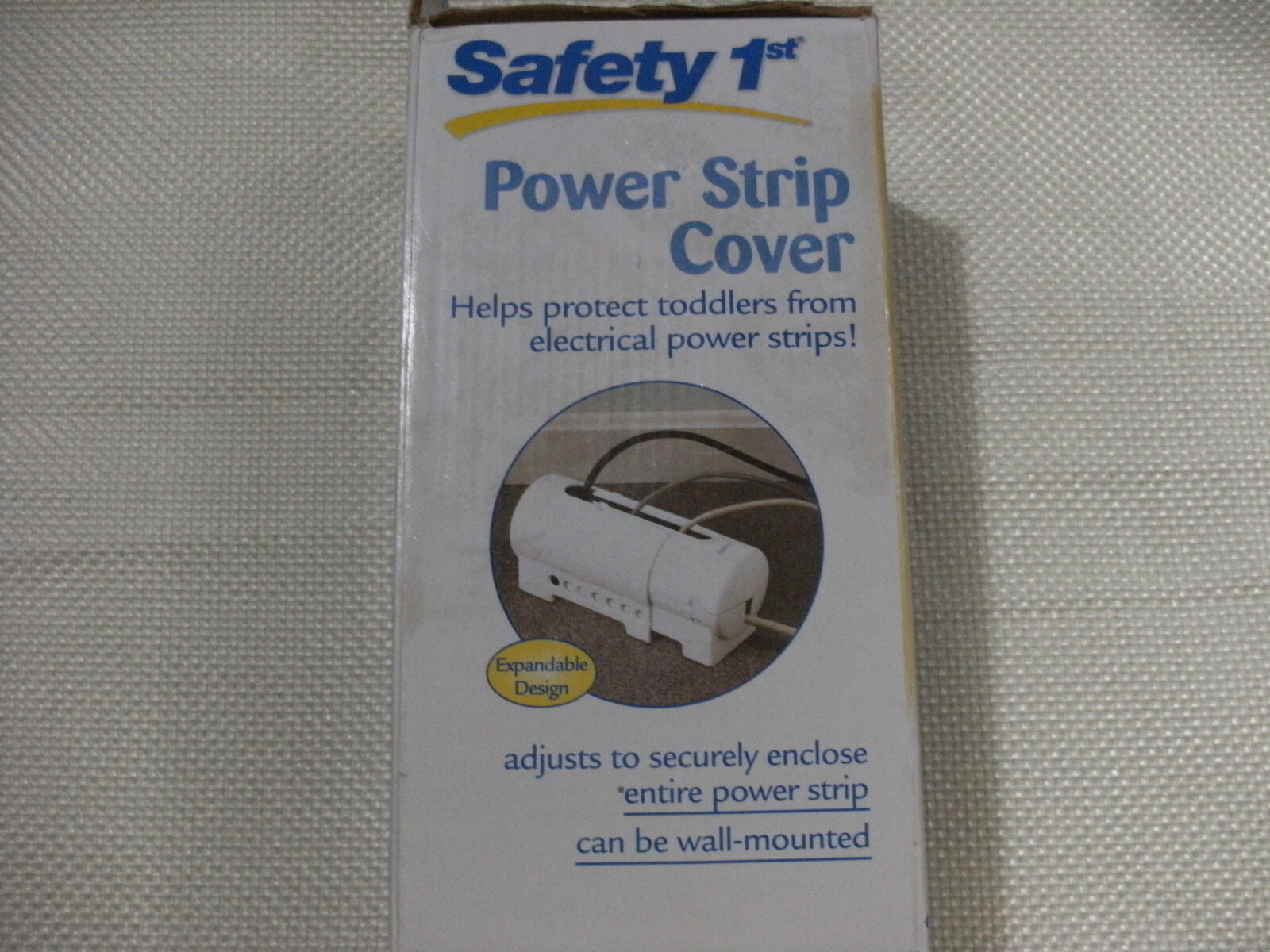 Safety 1st Power Strip Cover - Plus Lot of 2 Swivel Outlet Covers - New
