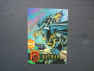 BATMAN OUTBURST CARD #03 Embossed File Name: Batman 1996 Fleer Skybox
