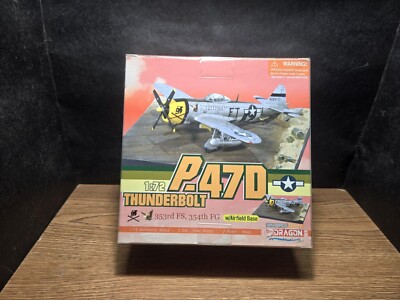 1:72 Dragon . P- 47D  Thunderbolt With airfield base.