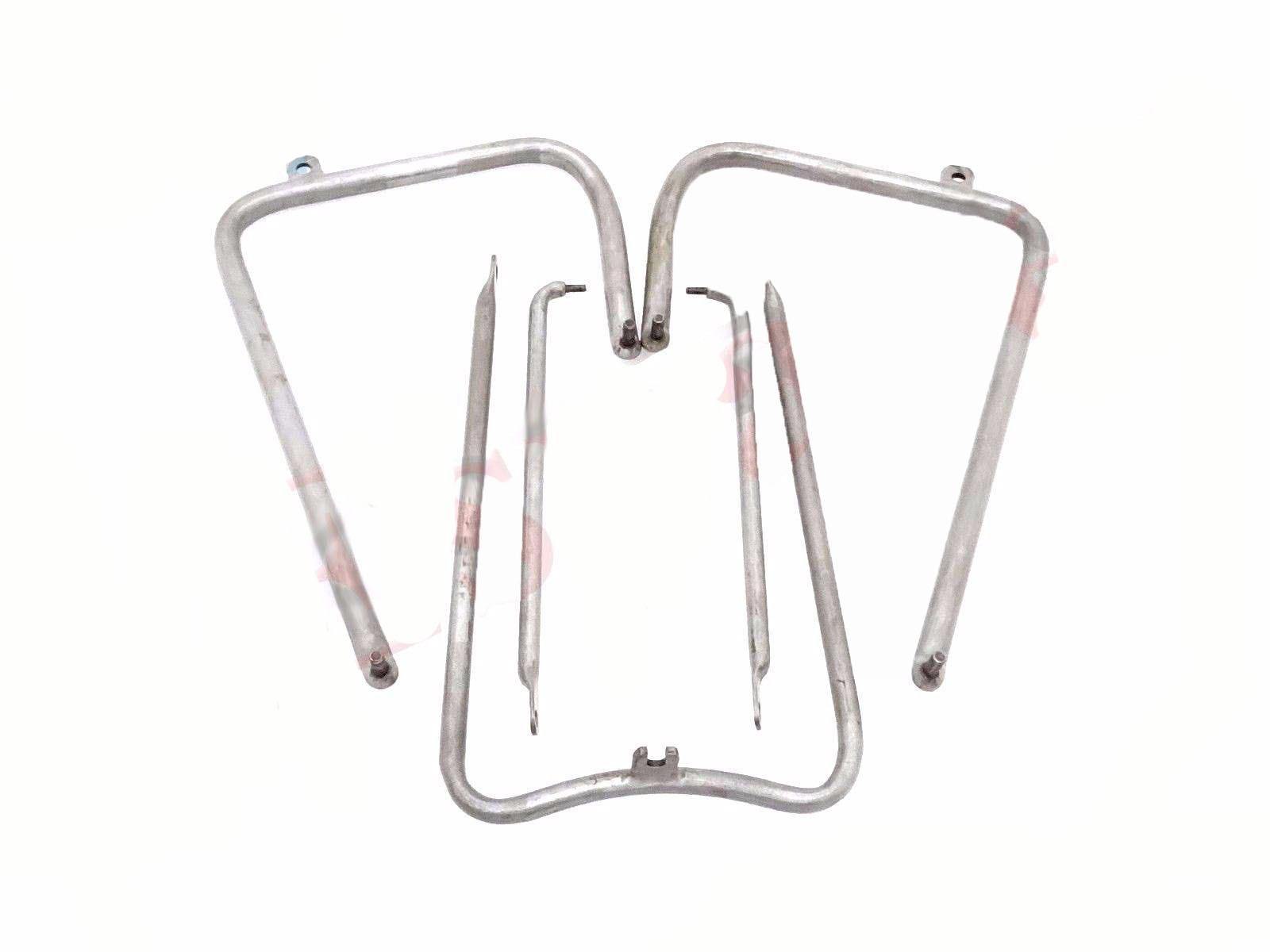 For Norton Dominator Model 7 Front & Rear Mudguard Complete Stay Kit 1950's 