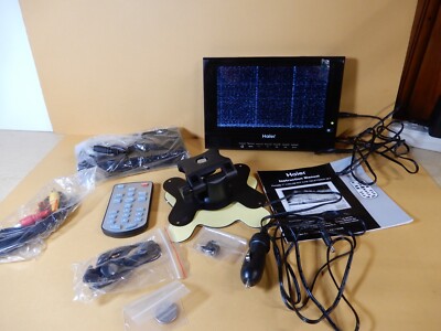 Haier KXT7020BK Portable 7'' LCD TV New Open Box