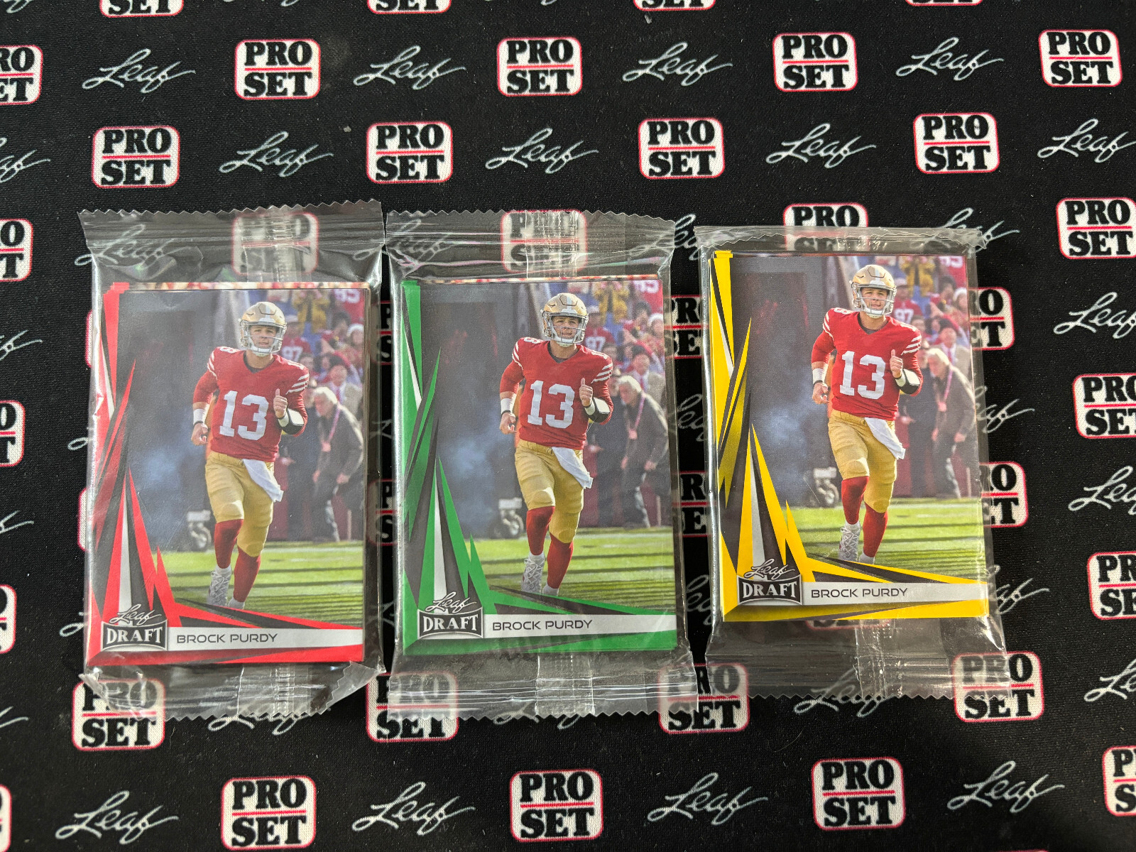 2023 Leaf Draft Pro Set Complete 10 Card Set Lot Of 3 Maye Williams Stroud RC