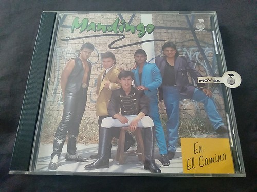 CD-📀-MANDINGO-EN EL CAMINO-1992 FONOVISA-PEQUENOS RAYONES