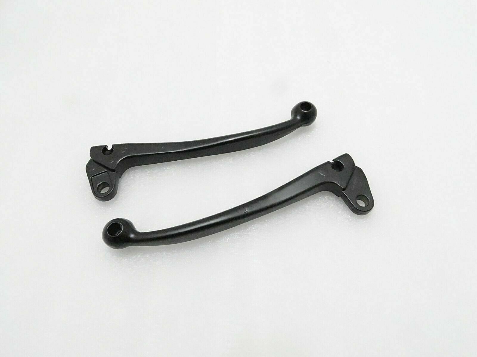 Brake And Clutch Lever Set Black For Yamaha RX100 RXS100 