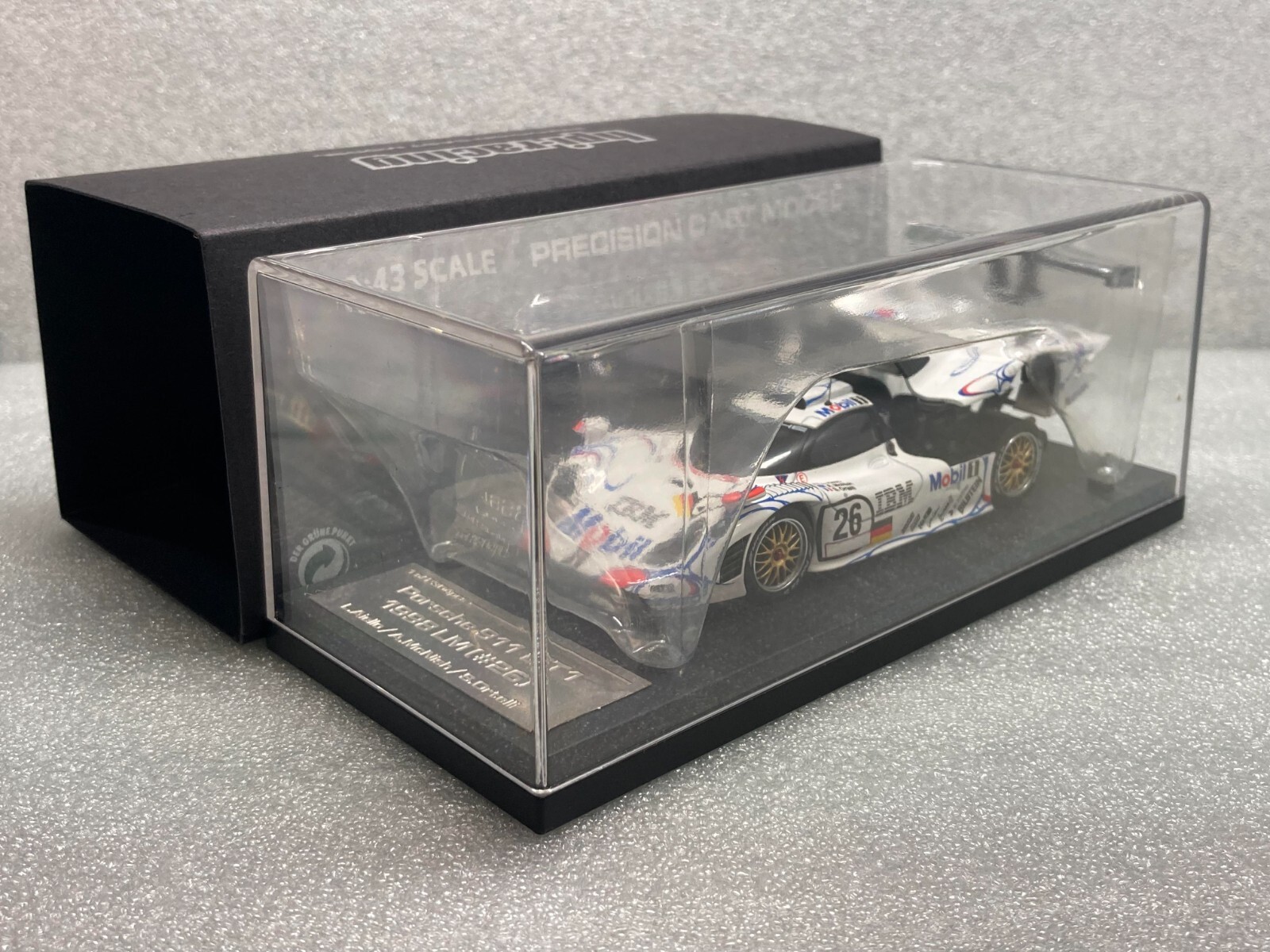 未開封　1/43 Porsche 911 GT1(#26) 1998 LM HPI Racing 1/43 8050 PORSCHE 911 GT1 #26 1998 Le Mans Aiello