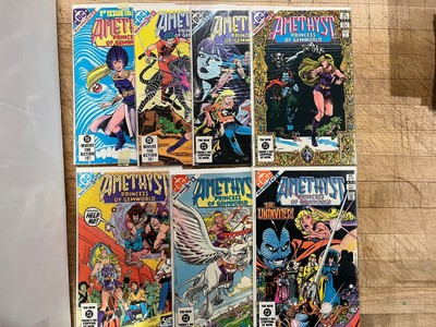 Amesthyst #1 2 3 4 5 6 7 DC Comics Lot of 7 #1-7 Set Run