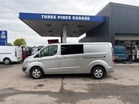 Ford Transit Custom 2.0 TDCi 130ps D/Cab Limited L2 Factory Fitted Crew No Vat