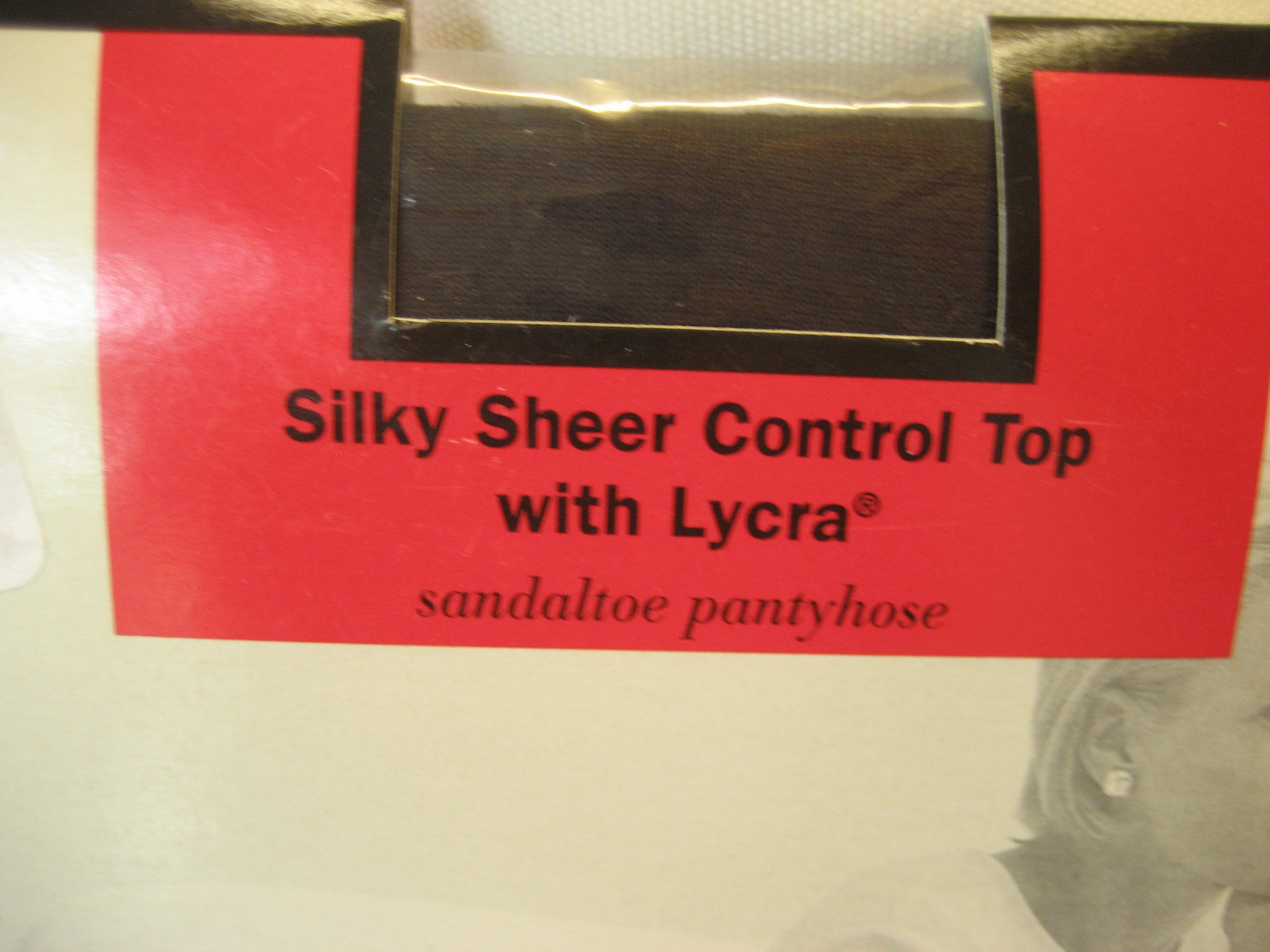 NIB TALBOTS SILKY SHEER CONTROL TOP SANDALTOE PANTYHOSE HOSIERY CHOCOLATE SIZE A