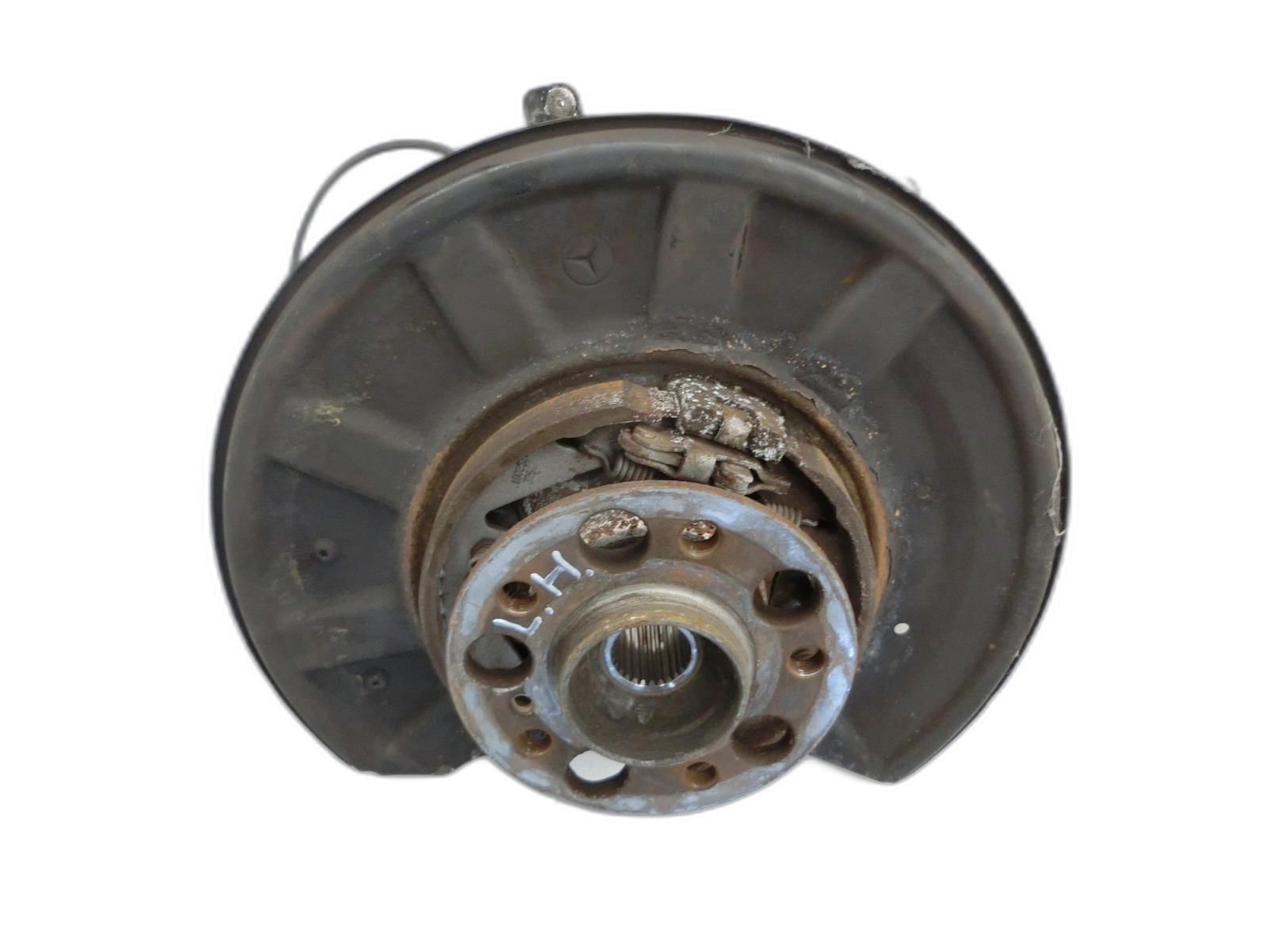 Fuso a snodo Mozzo ruota con ABS Sx posteriore per Mercedes W212 S212 E200 09-13 - Bild 1