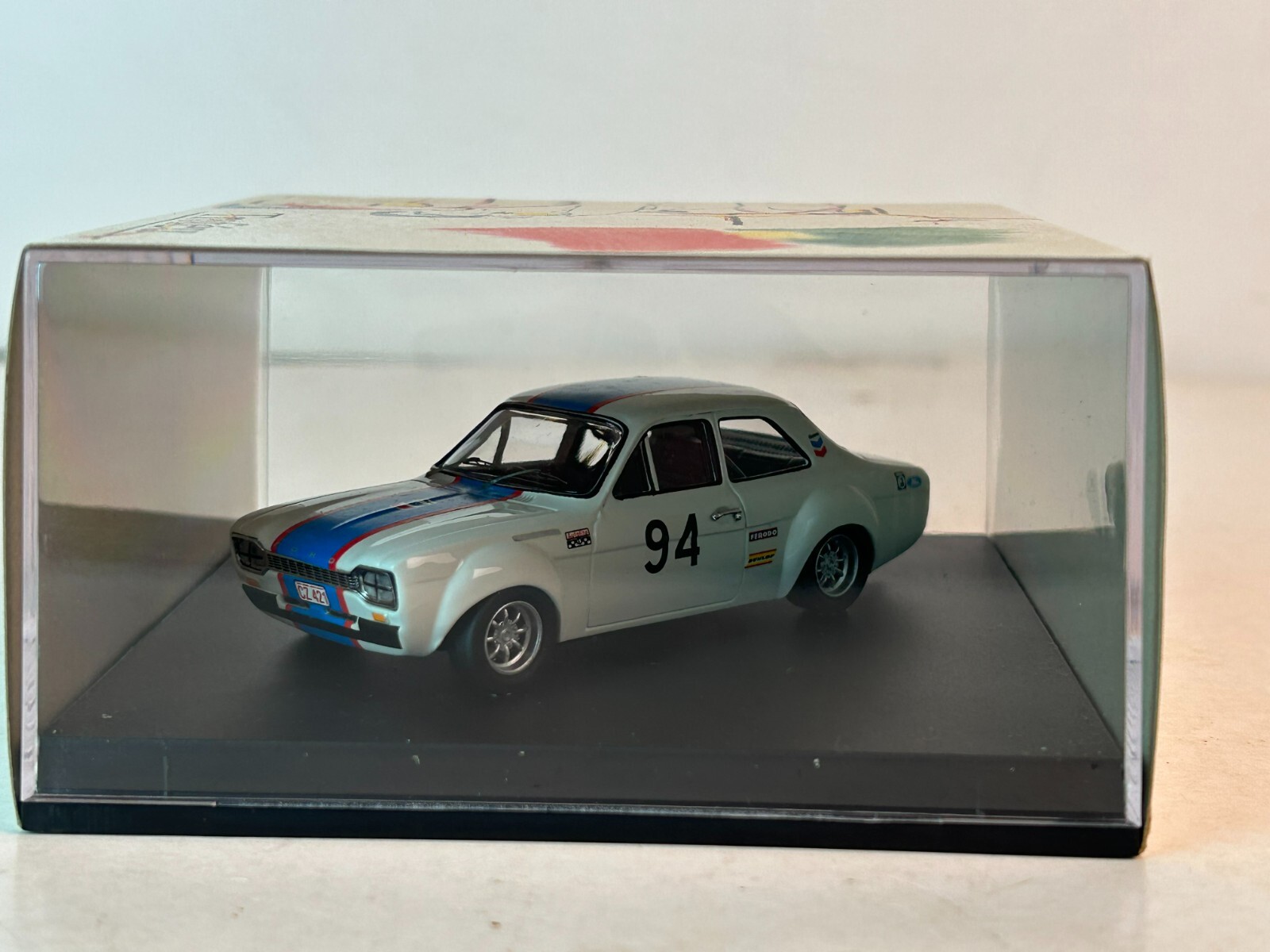 アンティークシュガーパック Trofeu 1:43 Scale Ford Escort MK 1 Cups of Belgium 1969