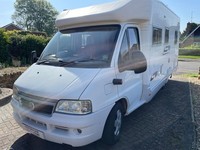Ci Cipro 55 4 Berth, 5 Belt family starter Motorhome, solar,french bed,