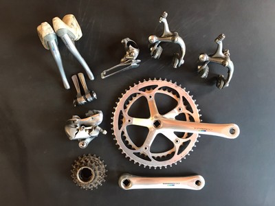 shimano 600 tricolor groupset