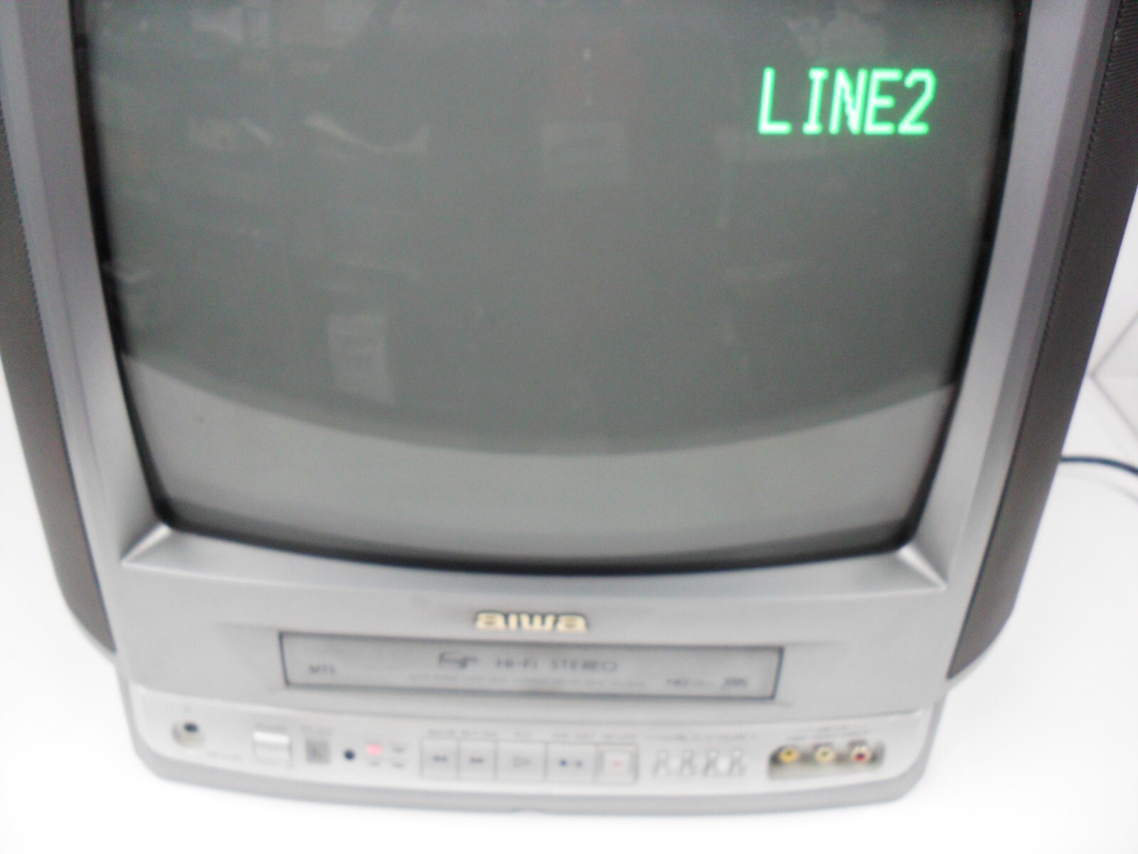 OEM Genuine AIWA TV/VCR Combo VX-S135U Model Vintage