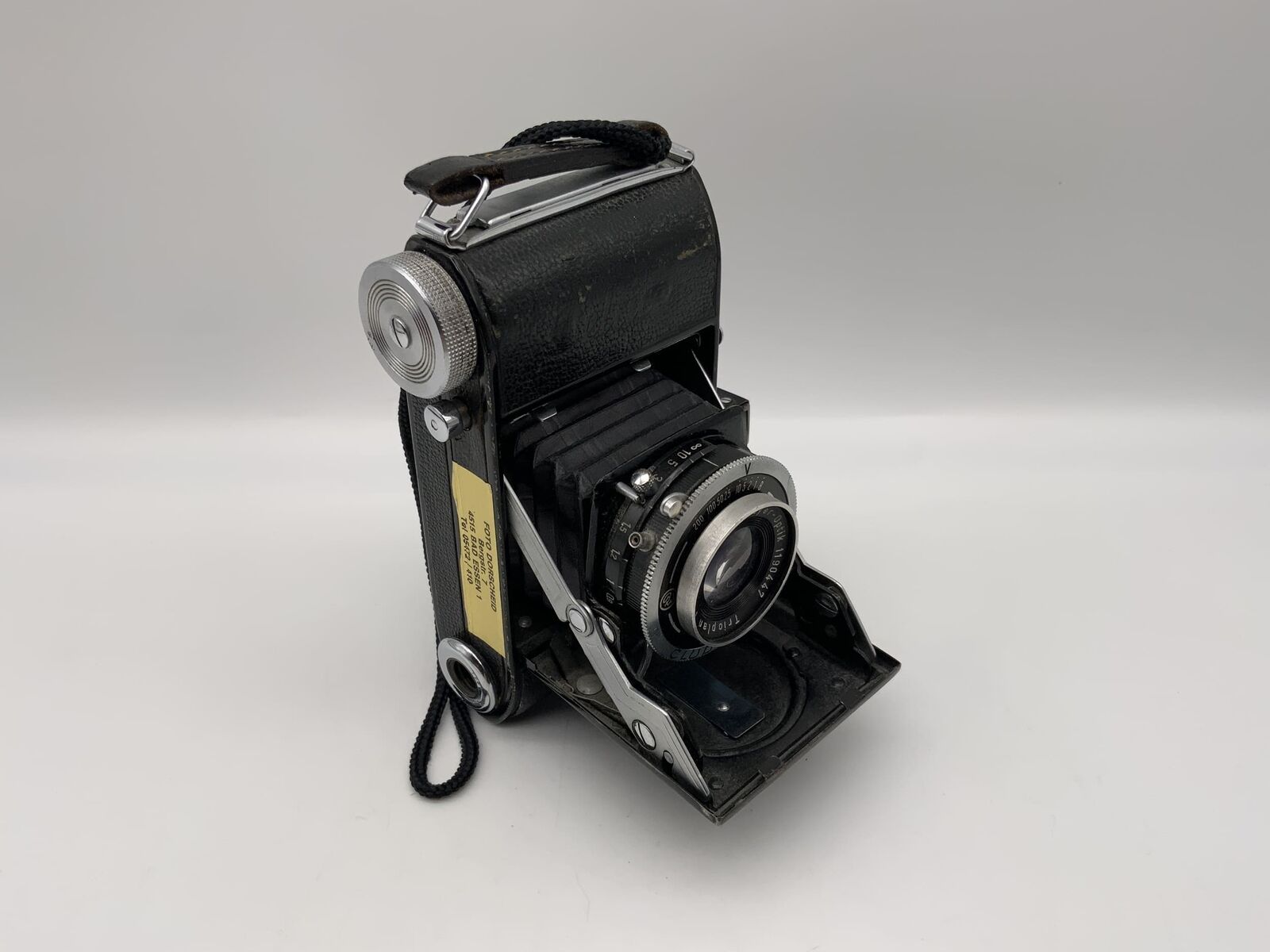 Balda Beltica Folding Camera With Meyer-Optik Trioplan 1:2.9 Balda Beltica Folding Camera With Meyer-Optik Trioplan 1:2.9
