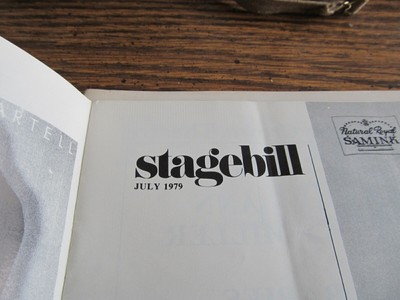 Chicago Playbill Stagebill Sugar Babies Mickey Rooney 1979